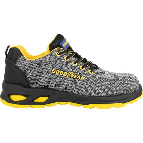 Scarpe antinfortunistiche Goodyear in tessuto knit GY SUPERLIGHT SP1 grigio TG.43 - 723743